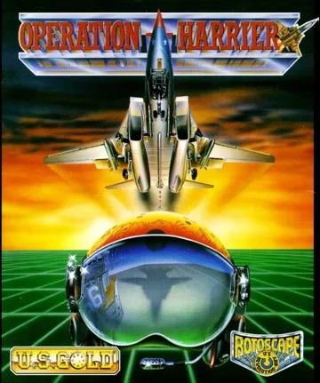 Operation Harrier box cover front